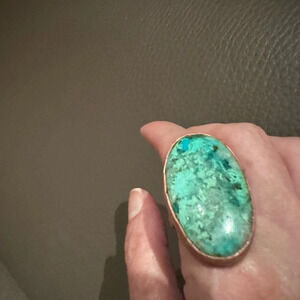 Huge Exquisite Stone Treasure Ring 20% off